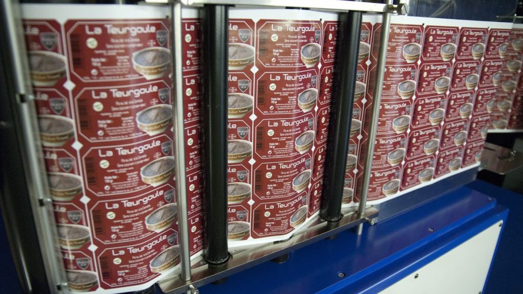 Impression étiquettes aliments