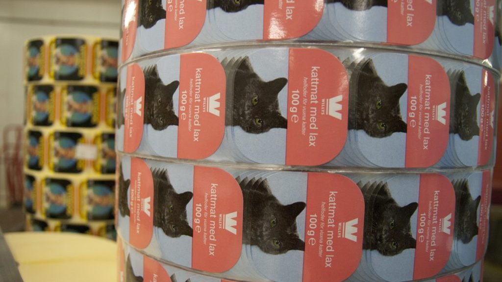 Impression étiquettes aliments animaux